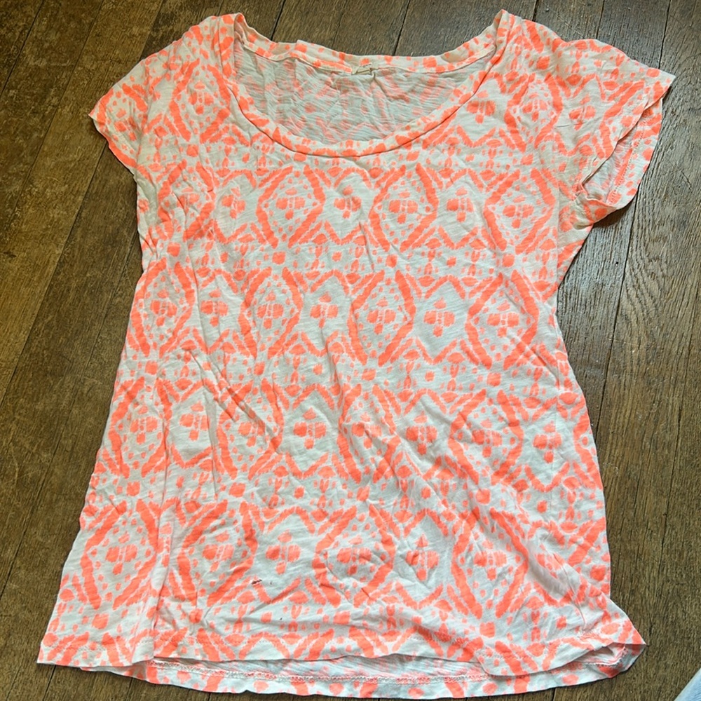 J.CREW t-shirt summer. Bright and neon.